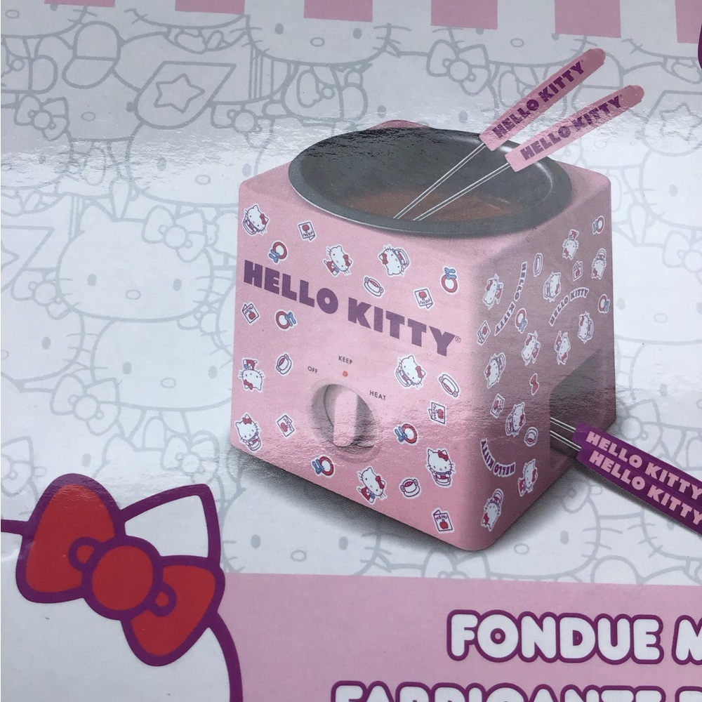 Hello Kitty Pink Fondue Set